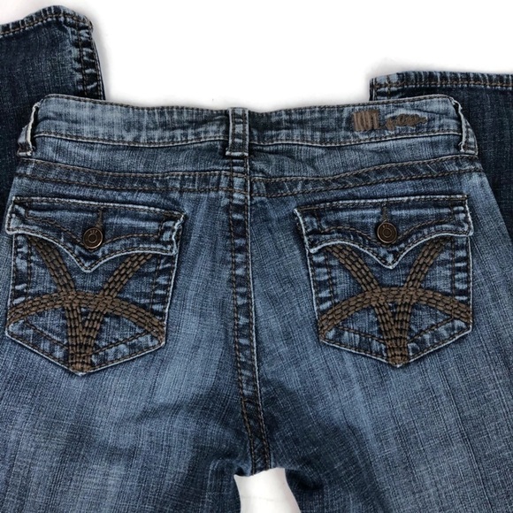 Kut From The Kloth Women's Size 6 Straight Leg Medium Wash Distressed Je… - Picture 8 of 10